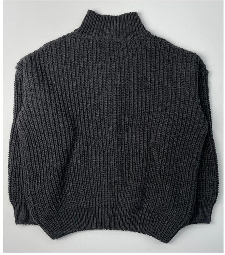 Full Zip Knitted Cardigan
