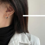 Geometric Irregular Twisted Earrings