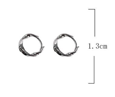 Geometric Irregular Twisted Earrings