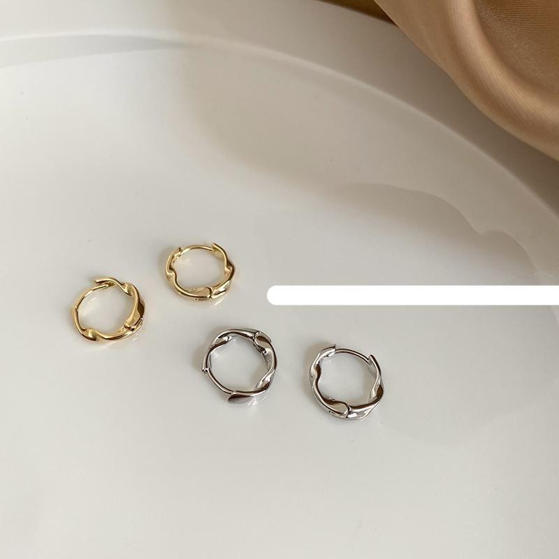 Geometric Irregular Twisted Earrings