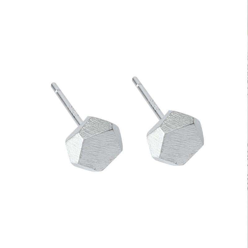 Geometric Rule Design Ear Studs
