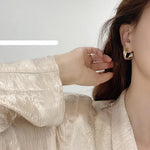 Geometric Twist Earrings