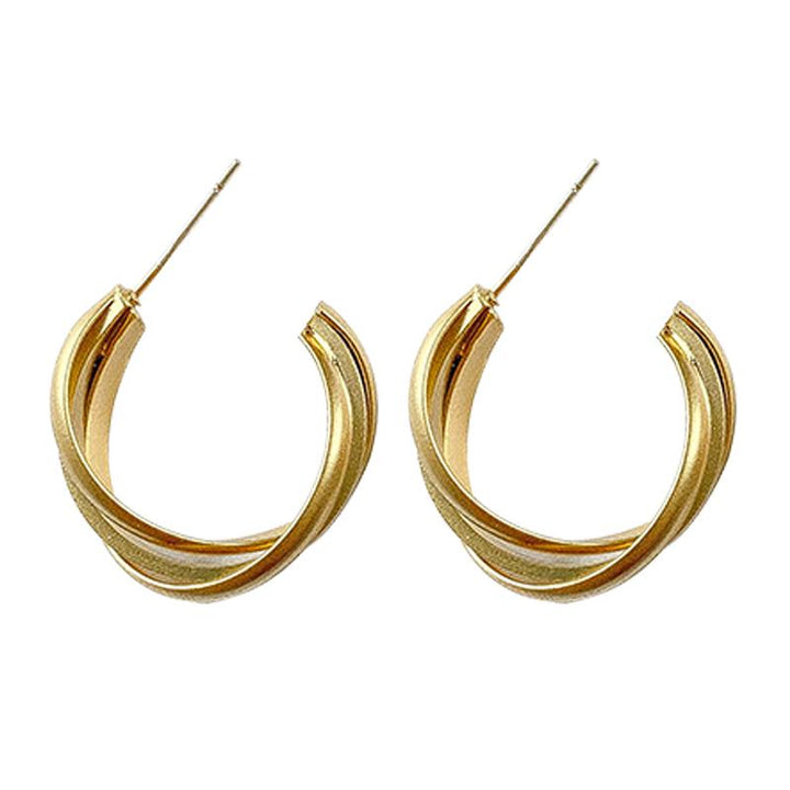 Geometric Twist Earrings