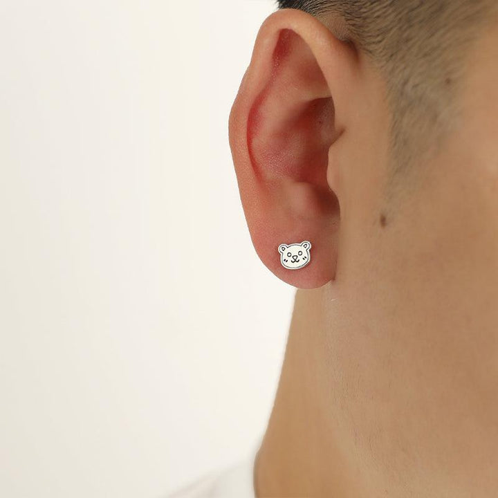 Gingerbread Man Stud Earrings