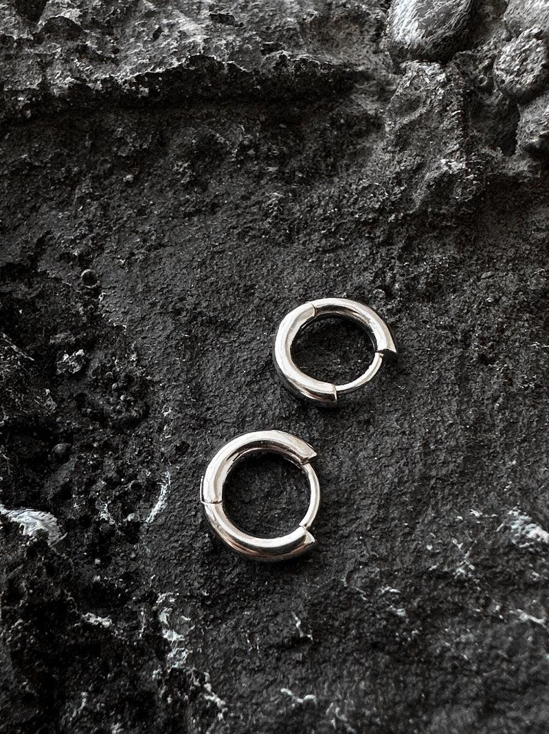 Glossy Hoop Earrings