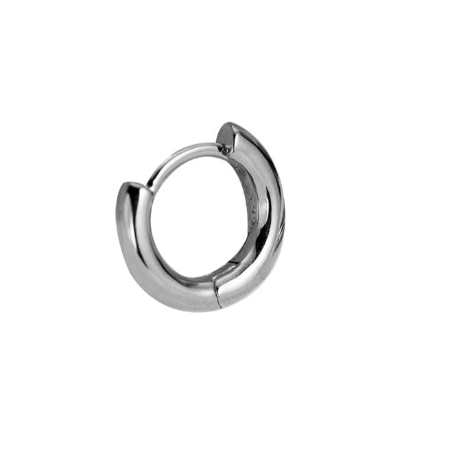 Glossy Hoop Earrings