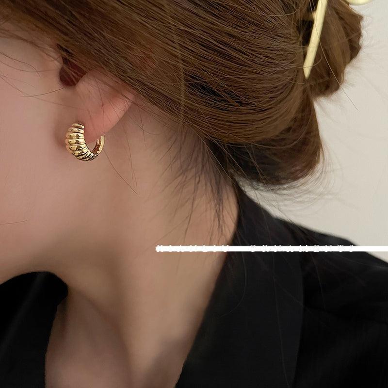Gold Hoop Earrings