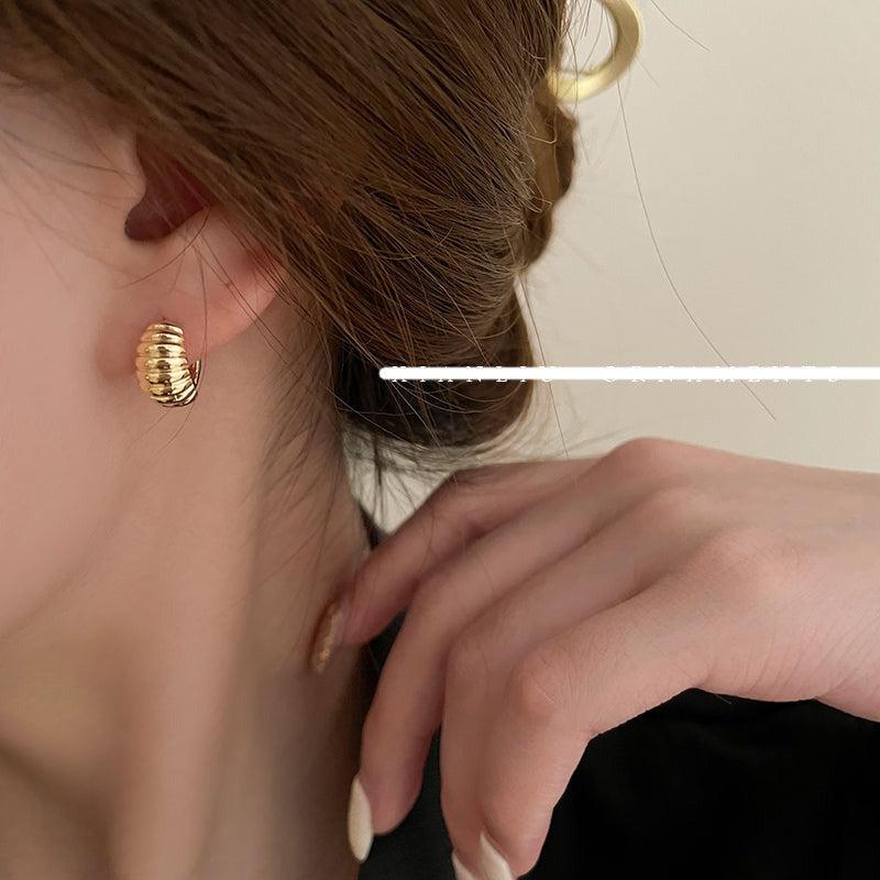Gold Hoop Earrings
