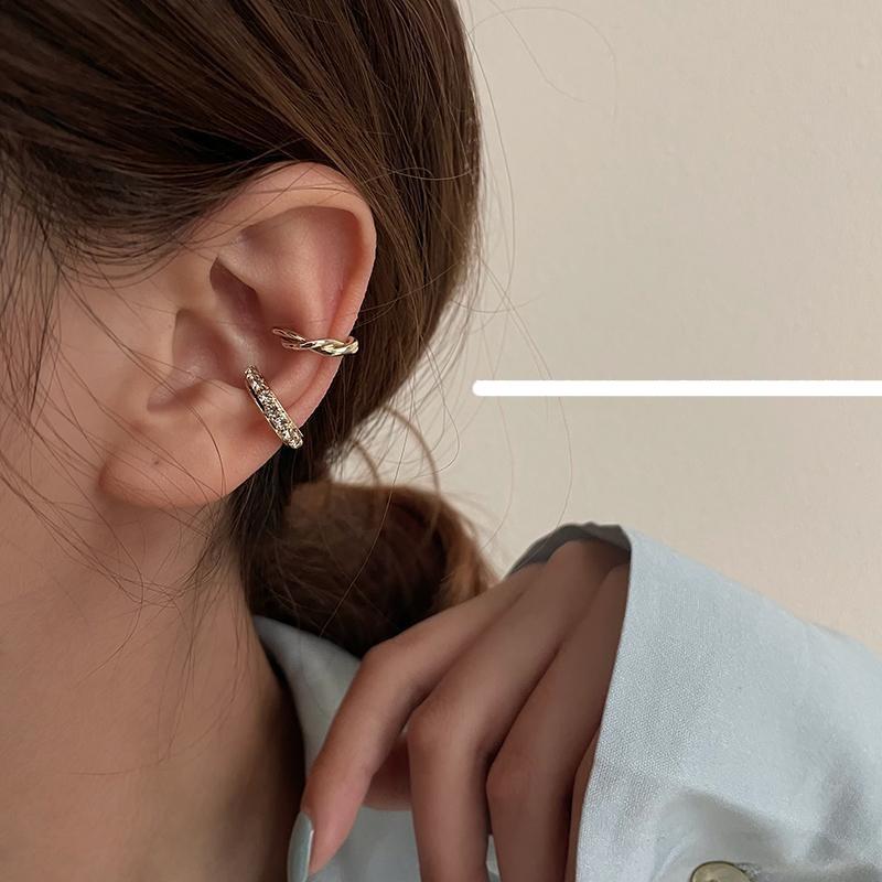 Golden Earring Clip Set