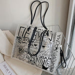 Graffiti Pvc Tote Bag