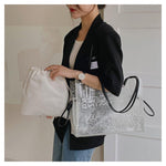 Graffiti Pvc Tote Bag