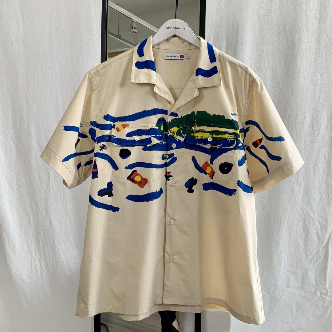 Graffiti Short-Sleeved Shirt