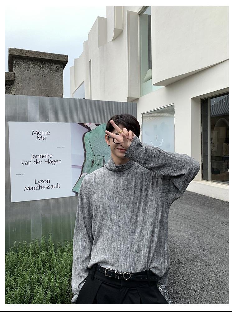 Gray Bottoming Shirt