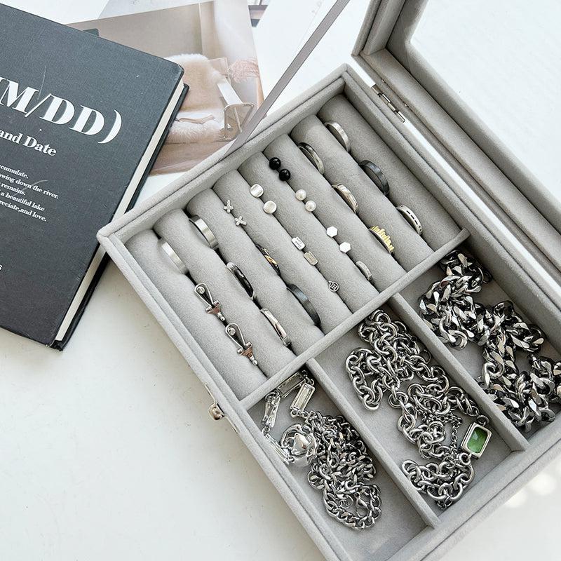 Gray Jewelry Box