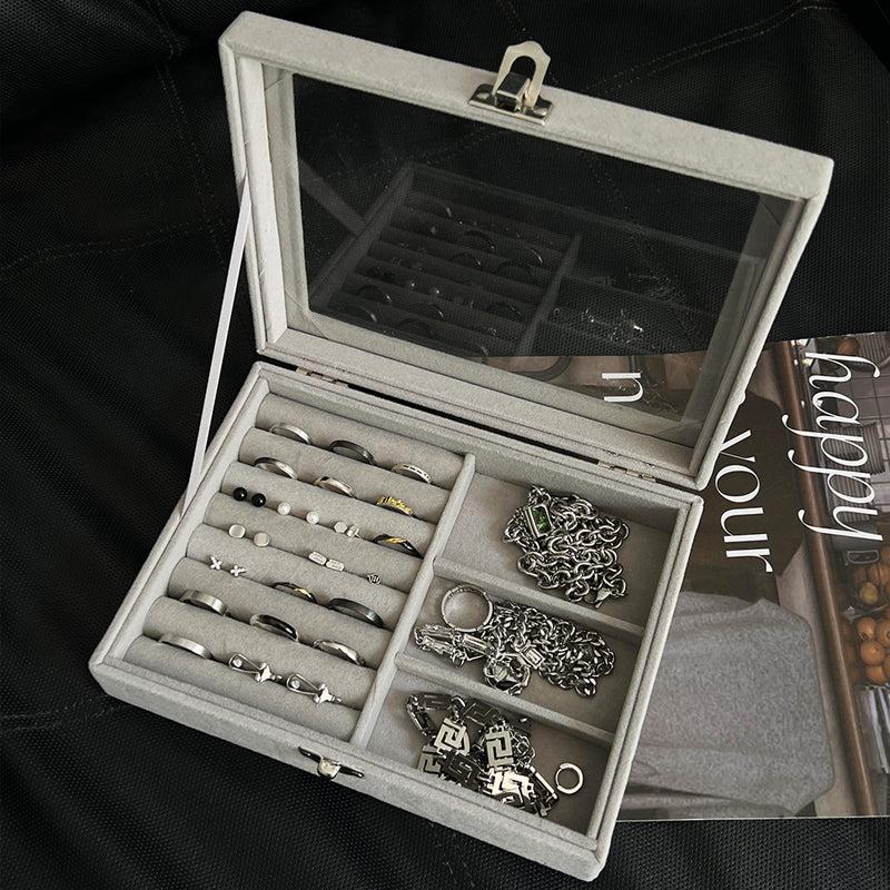 Gray Jewelry Box