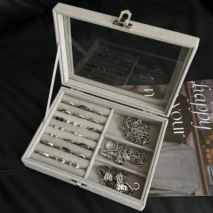 Gray Jewelry Box