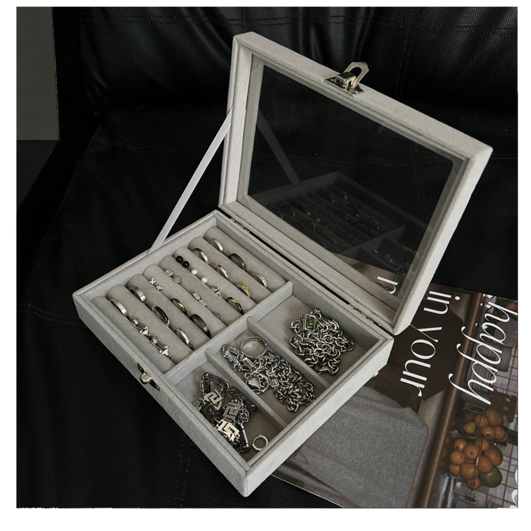 Gray Jewelry Box