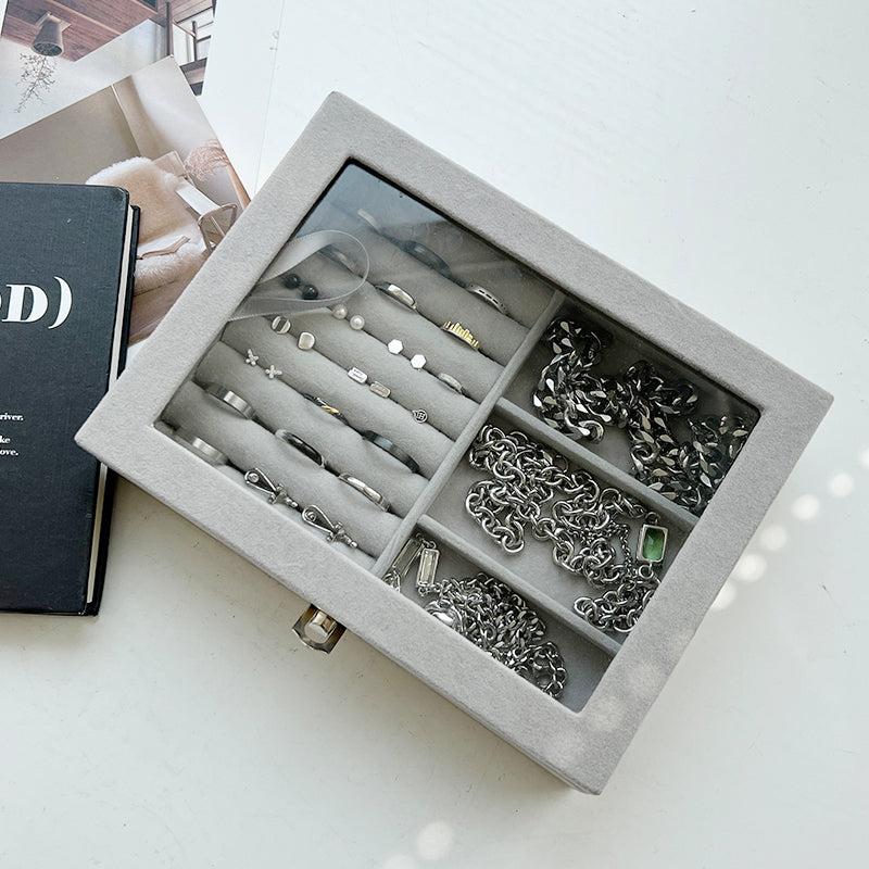 Gray Jewelry Box