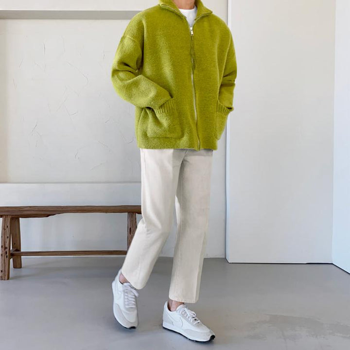 Green Knitted Jacket
