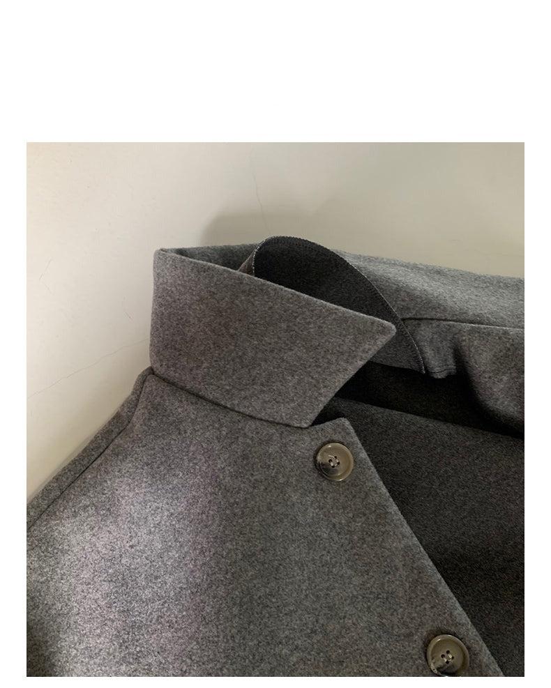 Grey Lapel Jacket