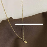 'H' Pendant Necklace