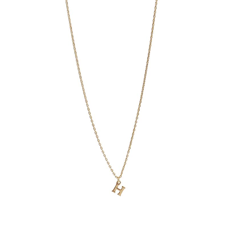 'H' Pendant Necklace