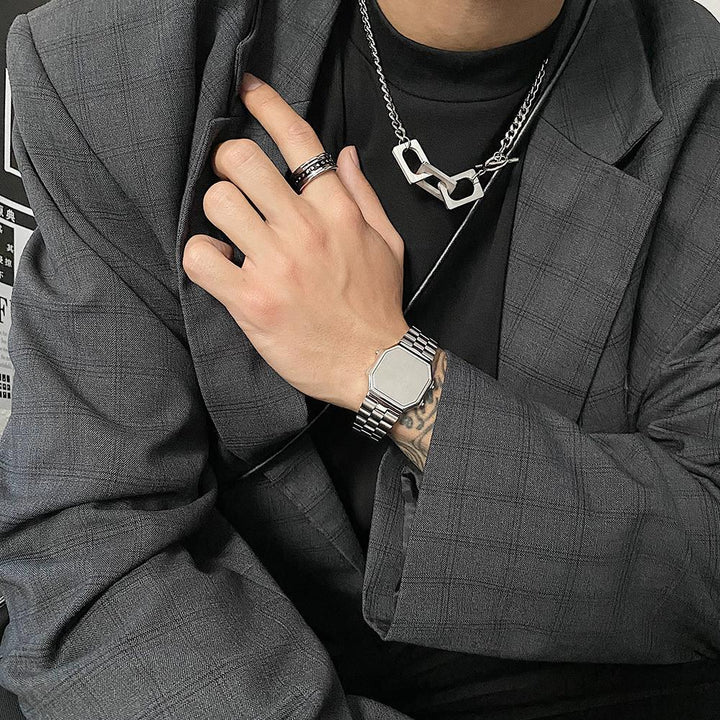 Hip Hop Ot Buckle Choker