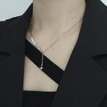 Hip-Hop Style Stitching Necklace