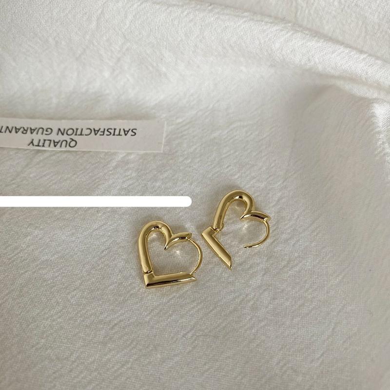 Hollow Heart Shaped Earrings