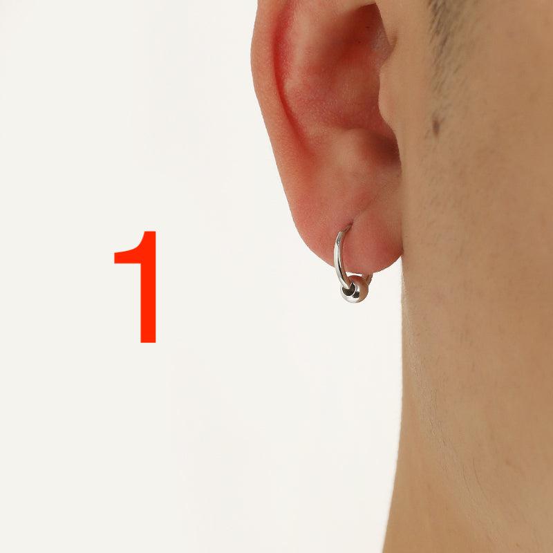 Hoop Bead Earrings