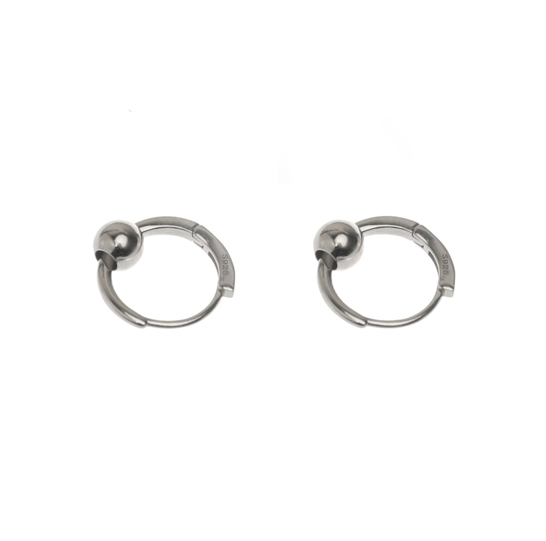 Hoop Bead Earrings