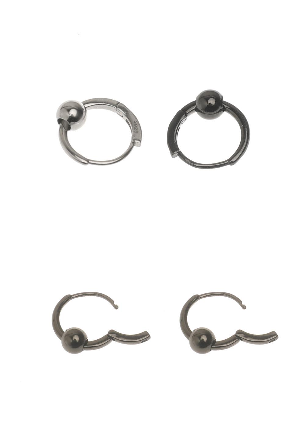 Hoop Bead Earrings