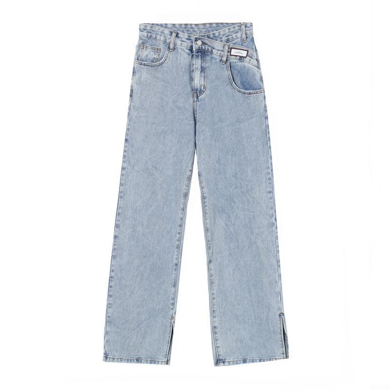 Irregular Design Jeans