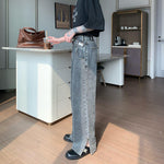 Irregular Design Jeans