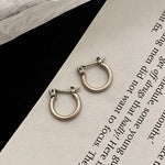 Irregular Hoop Earrings