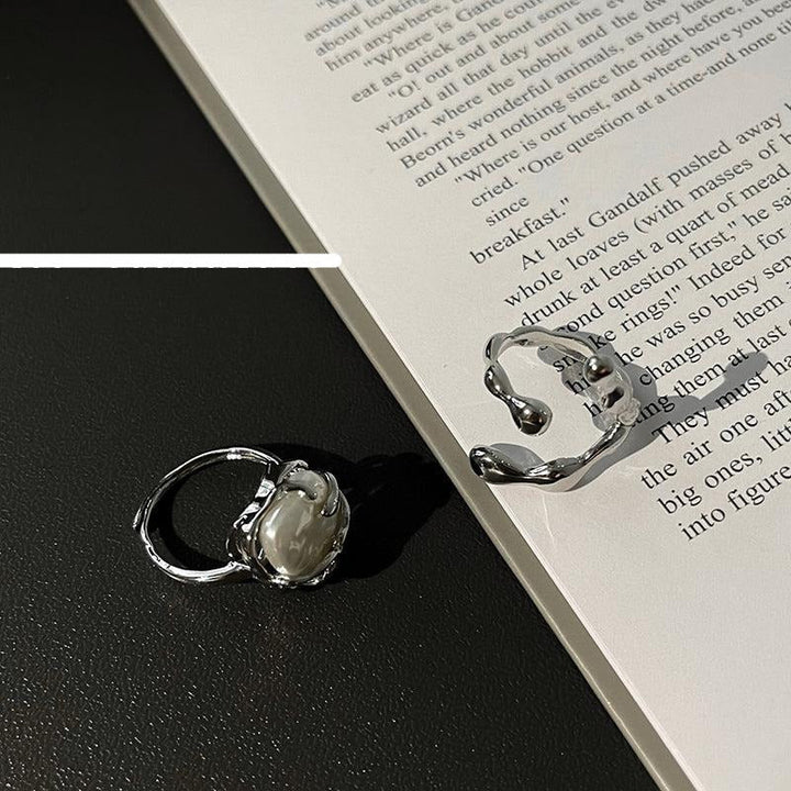 Irregular Pearl Ring