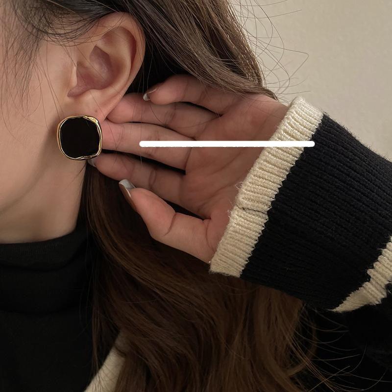 Irregular Square Earrings