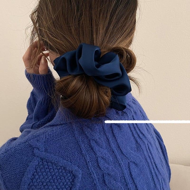 Klein Blue Scrunchies