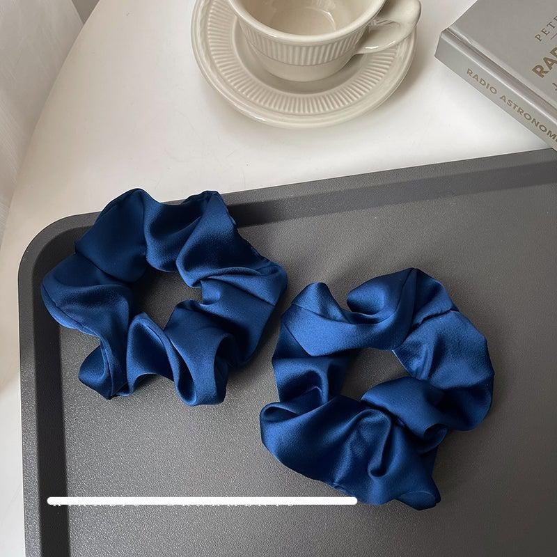 Klein Blue Scrunchies