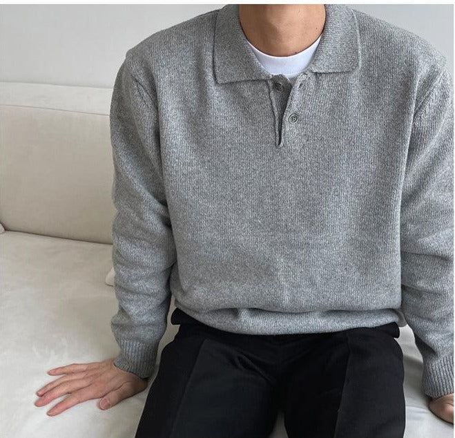 Knit Polo Shirt