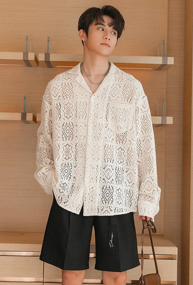 Lace Hollow Shirt