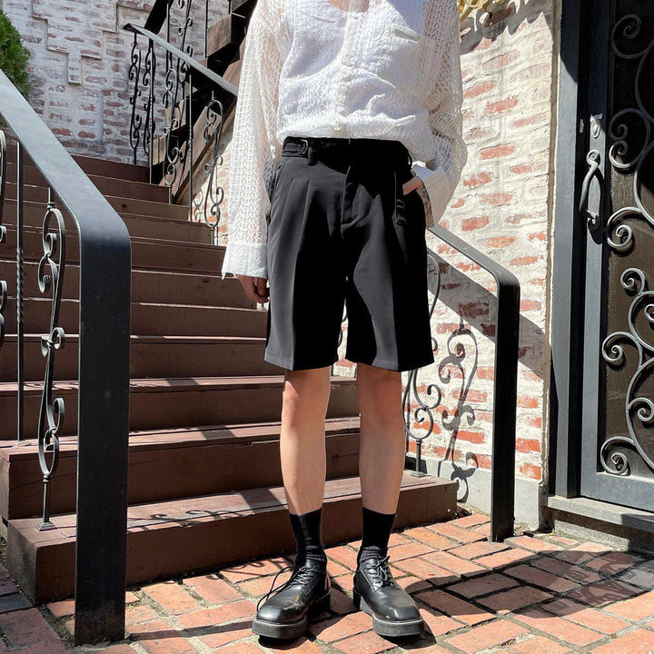 Lace-Up Suit Shorts