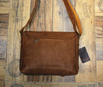 Large Capacity Faux Messenger Bag