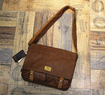 Large Capacity Faux Messenger Bag
