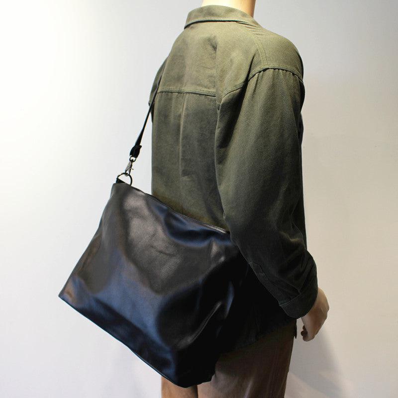 Large Capacity Soft Leather Crossbody Bag