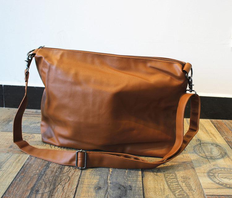 Large Capacity Soft Leather Crossbody Bag
