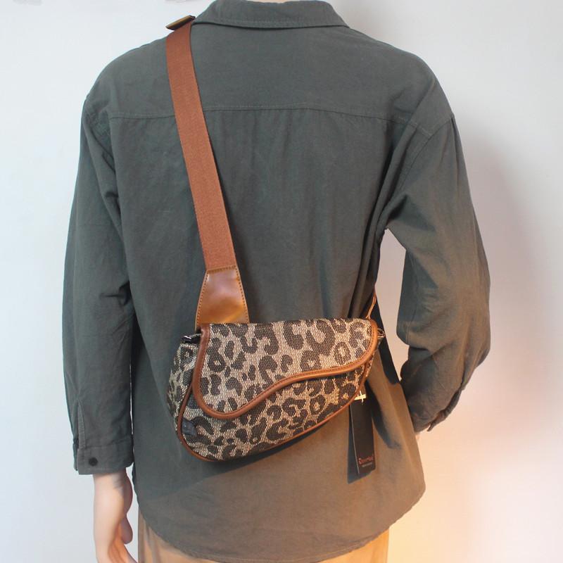 Animal print messenger bag deals