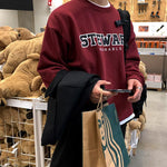 Letter Printing Pullover