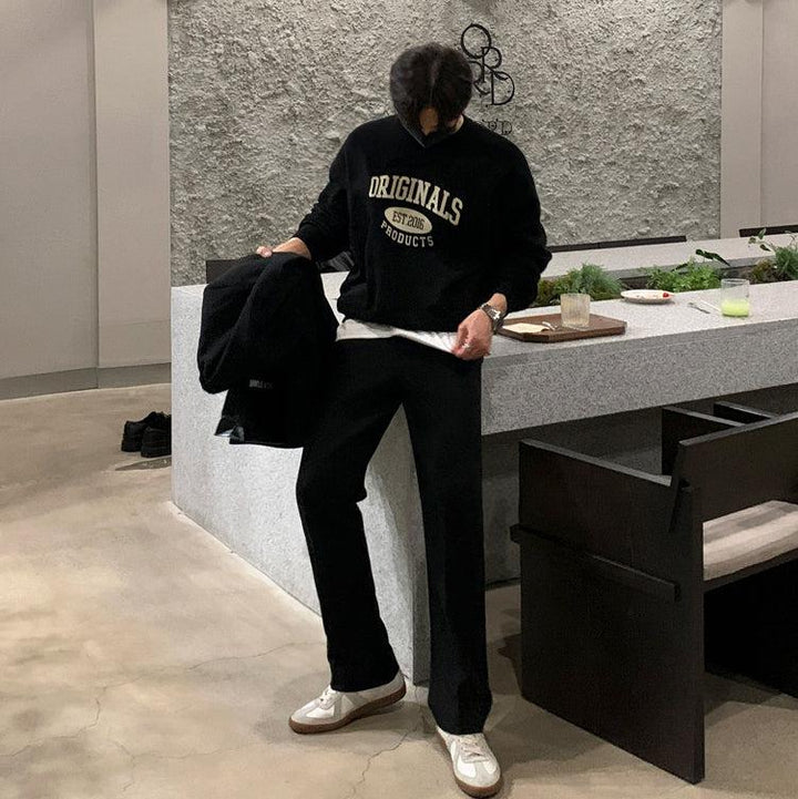 Letter Printing Sweatshirt