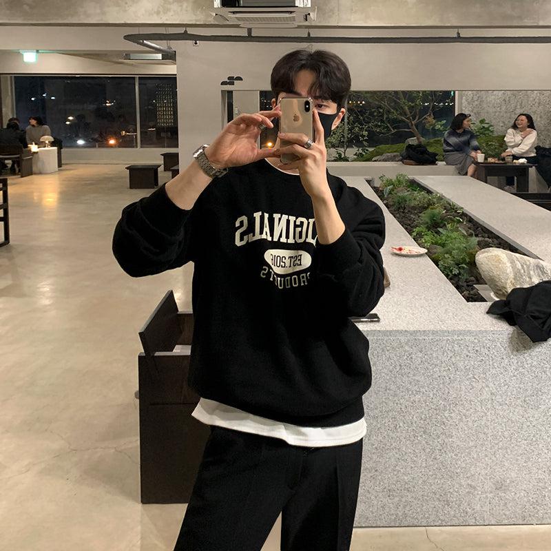 Letter Printing Sweatshirt